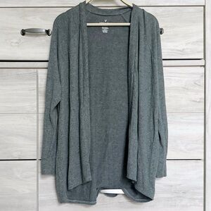 American Eagle Soft & Sexy Plush Open Front Cardigan Sage Green Size Small